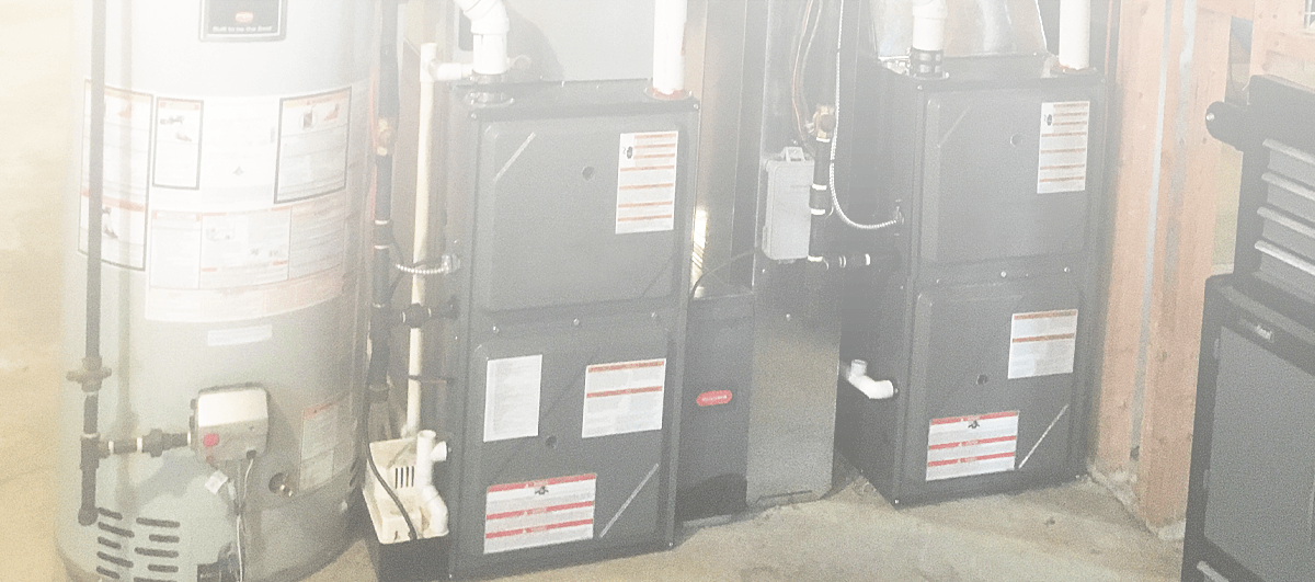 An AC Compressor on a Home
