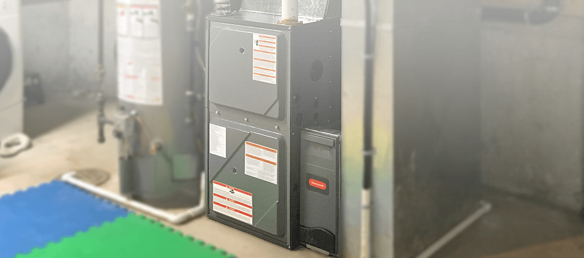 An AC Compressor on a Home